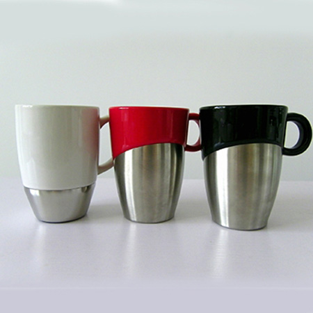 Ceramic & Stainless Mug-LMU1504