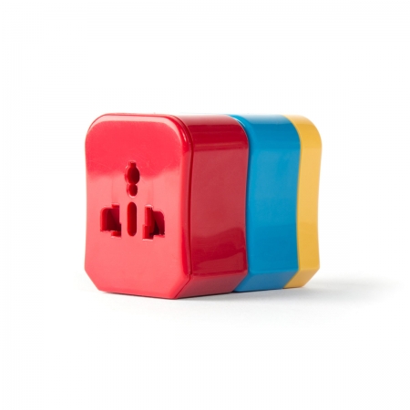Colorful Travel Adapter
