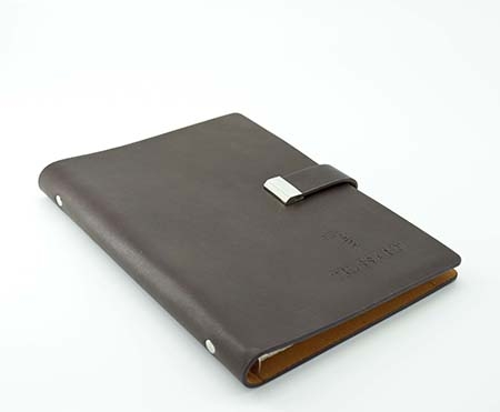 Leather Notebook Organiser