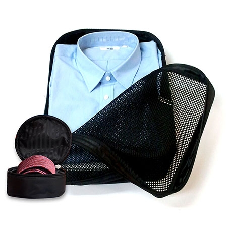 Shirt Bag with Tie Pouch-TOB1503